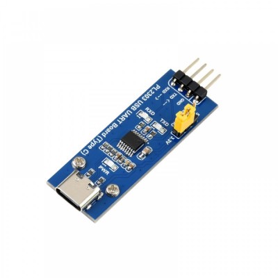 PL2303 USB UART Board (Type C), USB To UART (TTL) Communication Module, USB-C Connector