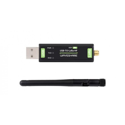 USB to LoRa Data Transfer Module, Based On SX1262,  850~930MHz, TCXO 0~85℃
