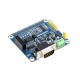 Waveshare Isolated RS485 RS232 Expansion HAT for Raspberry Pi, SPI Control