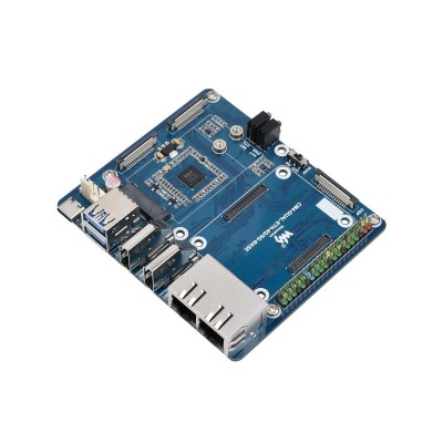 Dual Gigabit Ethernet 5G/4G Base Board Designed for Raspberry Pi Compute Module 4 