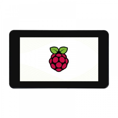 Waveshare 7inch Capacitive Touch Display for Raspberry Pi, with Protection Case, DSI Interface, 800×480