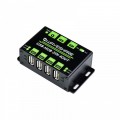 Industrial Grade USB HUB, Extending 4x USB 2.0 Ports, Switchable Dual Hosts, Power Supply Included