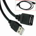USB 2.0 Cable A- Type M/F - Male to Female Extension Cable - 1.5 Meter