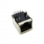 HR911105A HanRun - Single Port RJ45 Connector with Integrated Magnetics and LEDs - MagJack