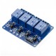 4 Channel Relay Module - 5V -  Low Level Trigger - Optical Signal Isolation