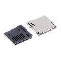 Micro SD Card Connector - Push-Push Type - 9Pin - Surface Mount