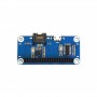 1x RJ45 3x USB Ethernet/ USB Hub HAT for Raspberry Pi 