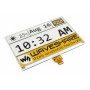 640x384 7.5inch E-Ink display HAT for Raspberry Pi, yellow / black / white three-color