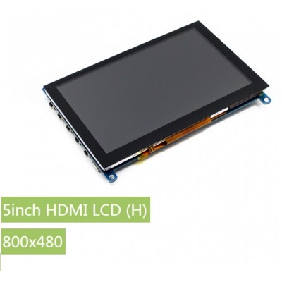 5inch HDMI LCD (H) - 800x480  - Capacitive touch - Supports various systems