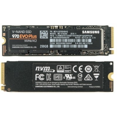 SAMSUNG 970 EVO PLUS NVME M.2 V-NAND SSD 250GB 