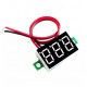 0.36" Mini DC voltmeter 2 Wire 4.7-30V DC Measurement Range RED color