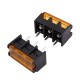 HB9500-9.5-3P 9.5mm Pitch 3-Pin Barrier Terminal Connector with Flap Cover Lid 300V 30A