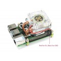 Low-Profile ICE Tower Cooling Fan for Raspberry Pi 4B/3B+/3B For Best Heat Dissipation