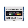 5.65inch ACeP 7-Color E-Paper E-Ink Display Module, 600×448 Pixels, 5.65inch e-Paper Module (F)