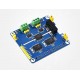 2-Channel Isolated CAN Bus Expansion HAT For Raspberry Pi, MCP2515 + SN65HVD230, Onboard Protection Circuits