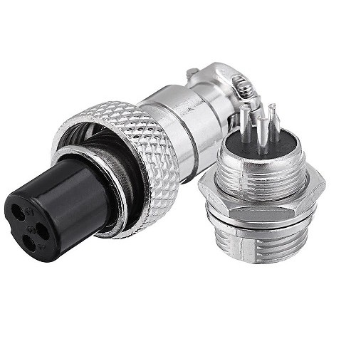 Gx Pin Round Shell Aviation Connector Set Of Male And Female
