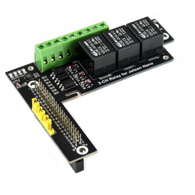 3-Channel Relay Expansion Board Designed For Jetson Nano, Optocoupler Isolation, High Quality Relay