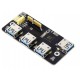 PCIe TO USB 3.2 Gen1 Adapter, for Raspberry Pi Compute Module 4 IO Board, 4x High Speed USB