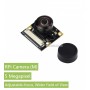 RPi Camera (M), Fisheye Lens, 5 megapixel OV5647 sensor, 200°  FOV