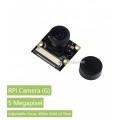 RPi Camera (G), Fisheye Lens, 5 megapixel OV5647 sensor, 160°  FOV