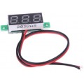 0.28" Mini DC voltmeter 2 Wire 2.5-30V DC RED