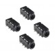 3.5mm 4 Pole Audio Jack - TRRS - Surface Mount - Pack of 4