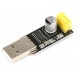 USB to Serial Debug / Programming Adapter for ESP-01 ESP8266 WiFi Module - CH340G Based