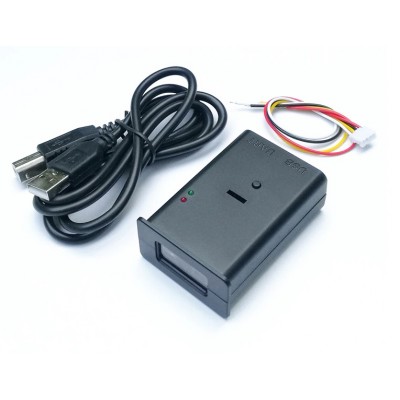 GM66 1D 2D QR / Barcode  Scanner Reader Module - Enclosed Design - USB + UART Output - Mounting Plate and Screws Included
