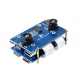 Binocular Camera IMX219 8MP Base Board Designed for Raspberry Pi Compute Module 4, Including Interface Expander