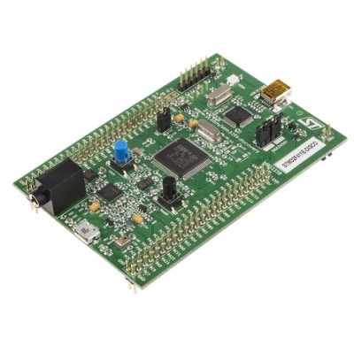 STM32F411E-DISCO Discovery kit with STM32F411VE MCU Development Board, On-Board ST-LINK/V2, MEMS Sensors, Eight LED's