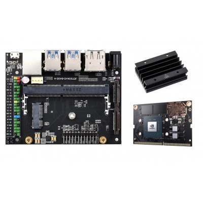 [PRE-ORDER]NVIDIA JETSON Nano Module + Carrier Board + Heat Sink Combo