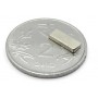 Neodymium Block Magnet 10mm x 4mm x 1.5mm , N35, 0.6 Kg Pull  