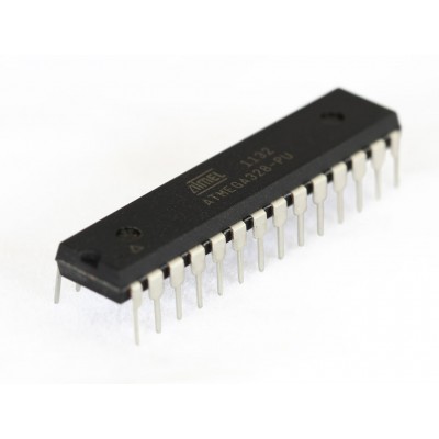 ATmega328P- PU, 8-bit AVR, 32KB Flash, 2KB SRAM, 23 GPIO, 28-PDIP
