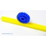 Plastic Spur/Pinion Gear Small - Blue - 6mm Circular Shaft - GB-1