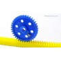Plastic Spur/Pinion Gear - Blue - 6mm Circular Shaft - GB-2