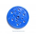 Plastic Spur/Pinion Gear Big - Blue - 6mm Circular Shaft - GB-4