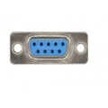 DB9 Female Connector for Cable Assembly - Blue Color