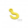 Plastic Hook - Yellow - 4.5cm Height 