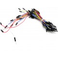 Male to Male Breadboard Jumper Wires - 1 Pin - Set of 65 Wires - Mix colors - Mix Length