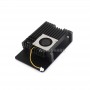 Aluminium Alloy Case (H) for Raspberry Pi 5, With Temperature-Controlled Blower Fan