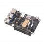 PCIe to MiniPCIe / Gigabit Ethernet / USB 3.2 Gen1 HAT for Raspberry Pi 5, Supports MiniPCIe interface 4G Module, High-speed Networking